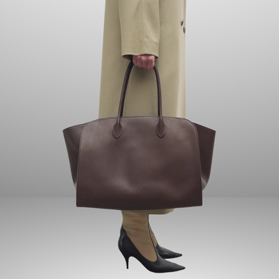 Large Luxurious Leather Tote Bag