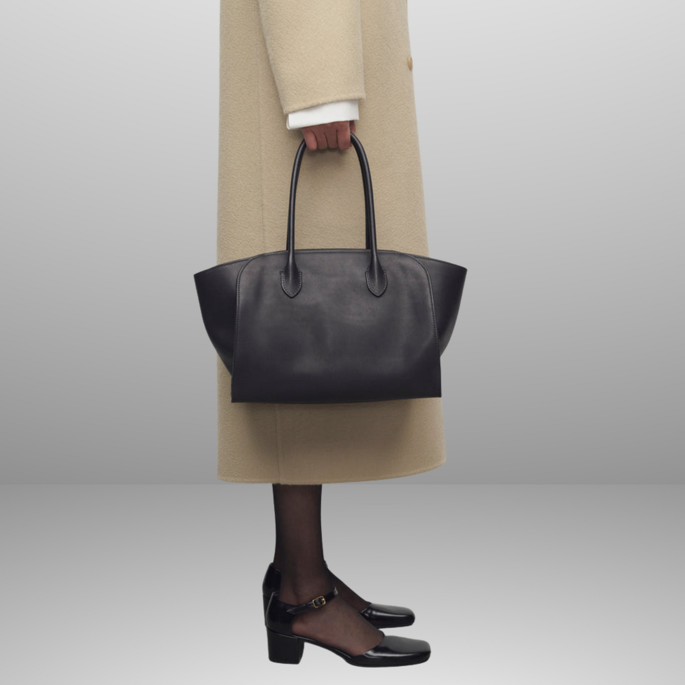 Large Luxurious Leather Tote Bag