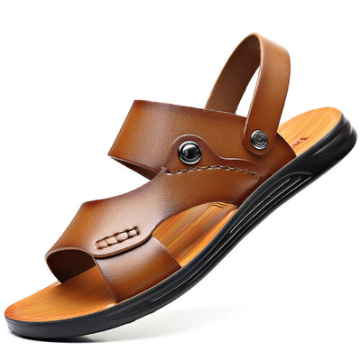 MARLOW LEATHER SANDALS - Lunavitae
