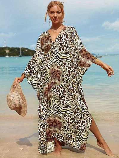Tropical Bamboo Fiber Dress - Lunavitae