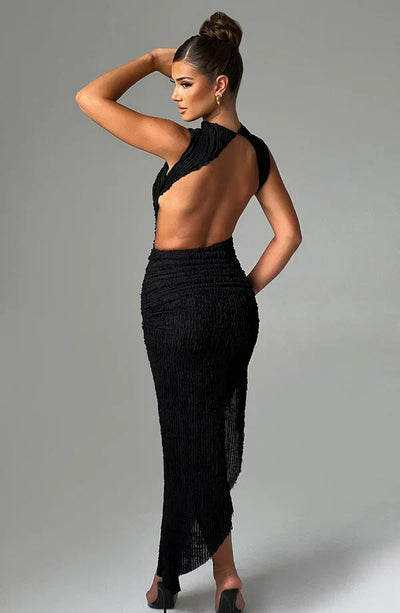 Goddess Charm Midi Dress