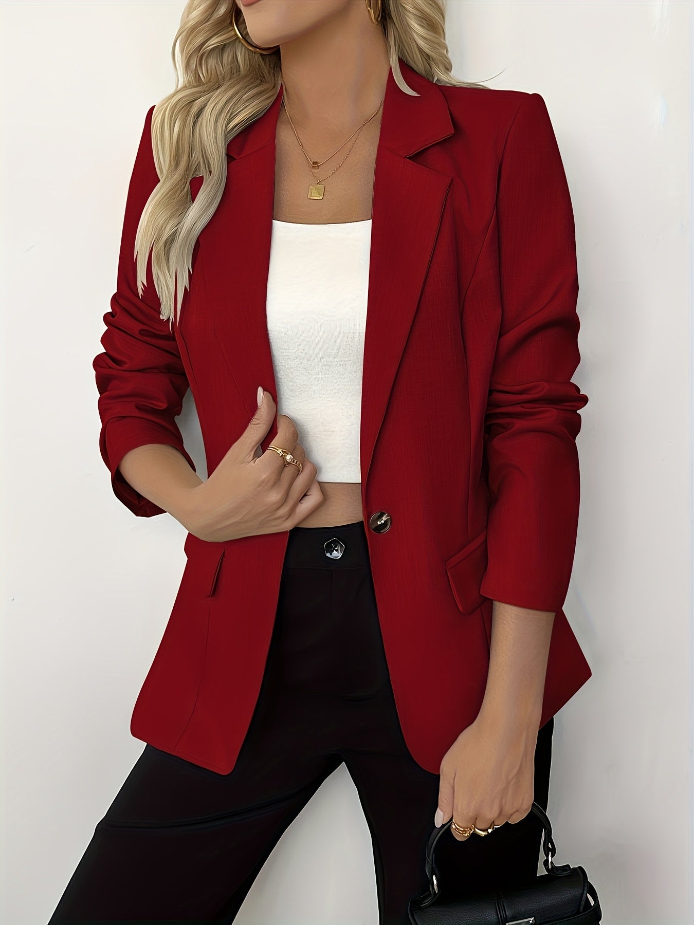 Elegant Blazer – Formal & Business Wear Essential - Lunavitae