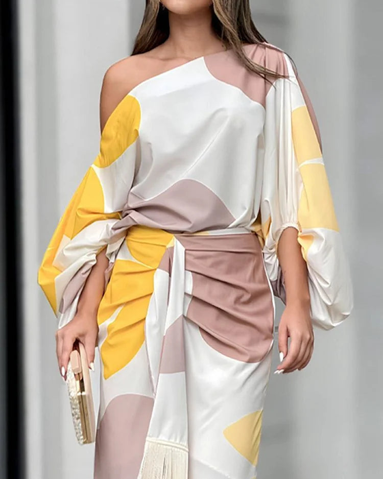 Lila Printed Duo Set - Lunavitae