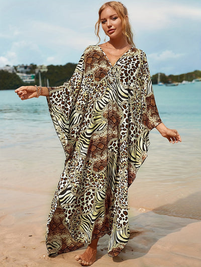 Tropical Bamboo Fiber Dress - Lunavitae