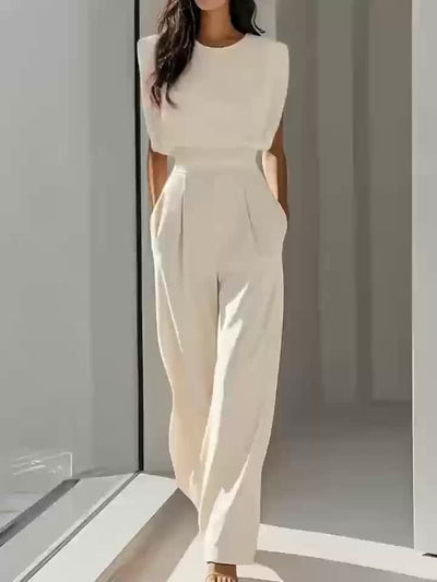 Casual Solid Jumpsuit – Summer to Autumn Style - Lunavitae