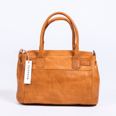 TheBerberHS Natural Leather x Kilim Handbag