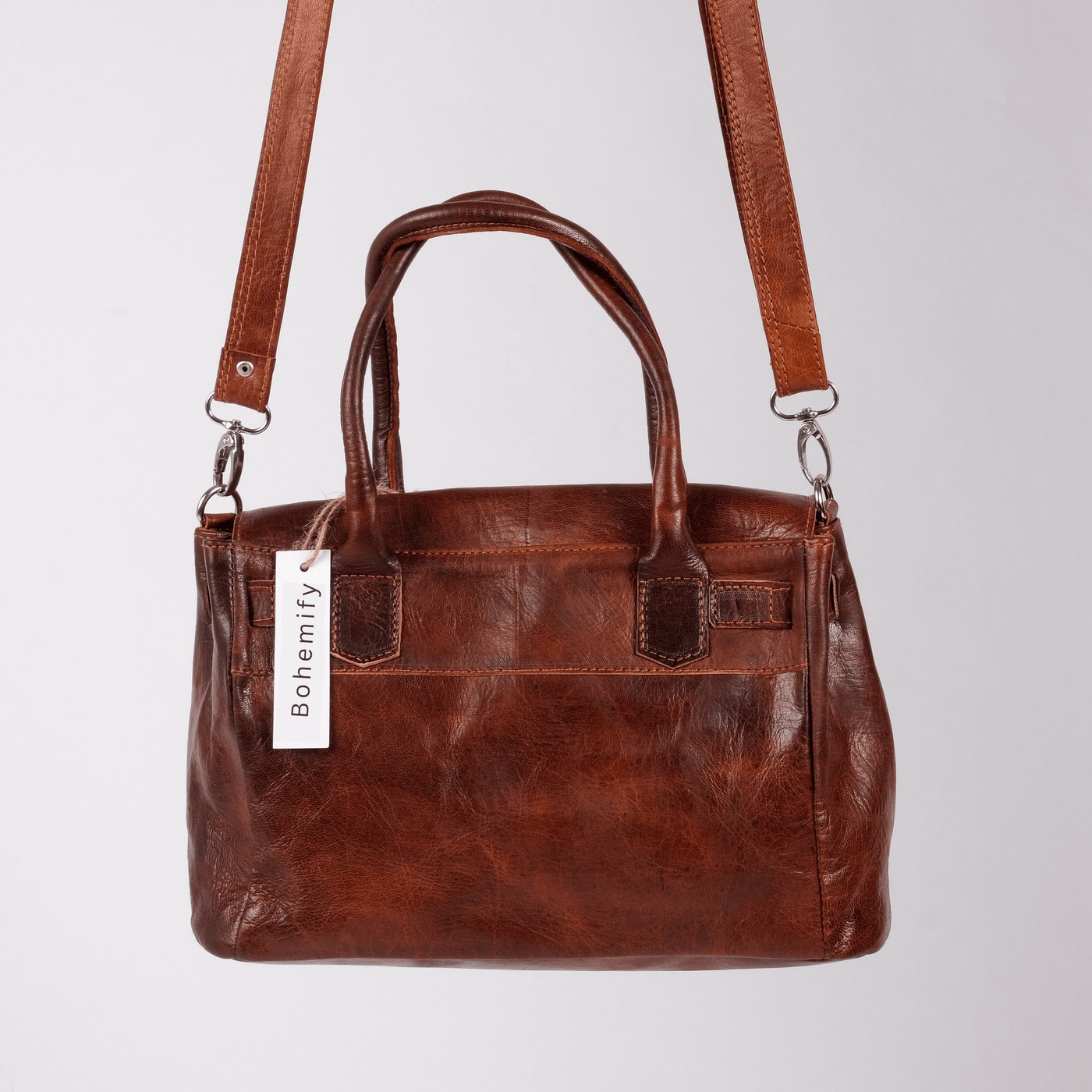 TheBerberHS Natural Leather x Kilim Handbag