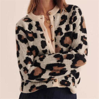Ferocia Leopard Sweater - Lunavitae