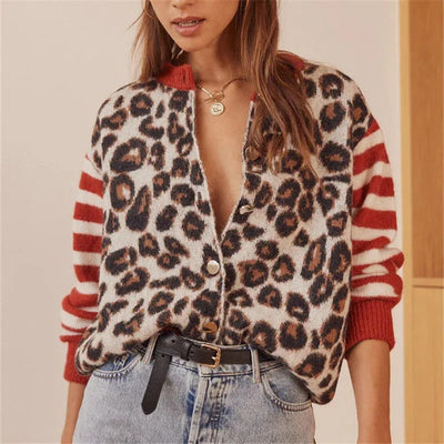 Ferocia Leopard Sweater - Lunavitae