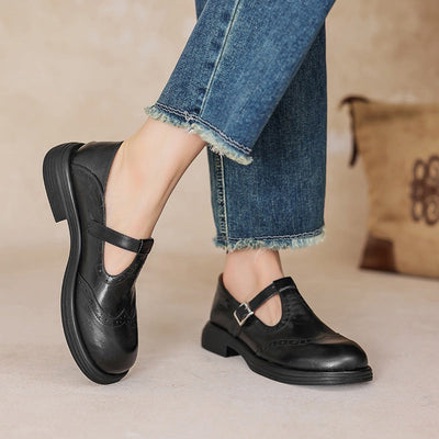 Althea™ Ladies Vintage Luxe Leather Shoes