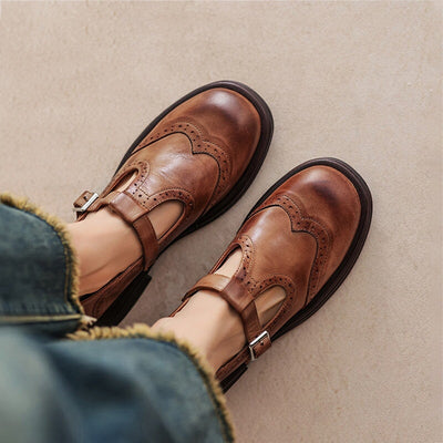 Althea™ Ladies Vintage Luxe Leather Shoes