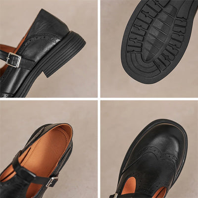 Althea™ Ladies Vintage Luxe Leather Shoes