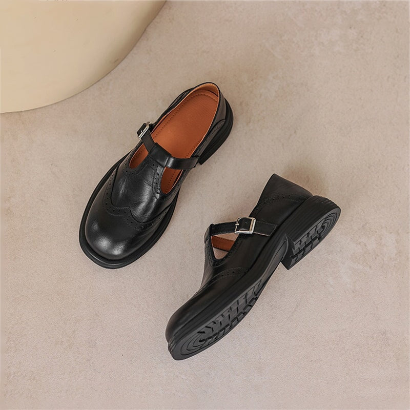 Althea™ Ladies Vintage Luxe Leather Shoes