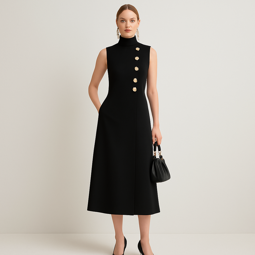 Noir Majesty Dress - Lunavitae