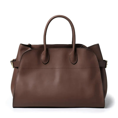 Luxurious Top-Layer Leather Tote Bag