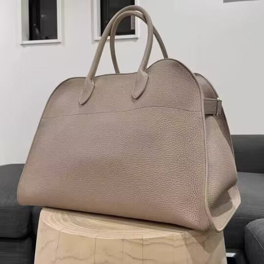 Luxurious Top-Layer Leather Tote Bag