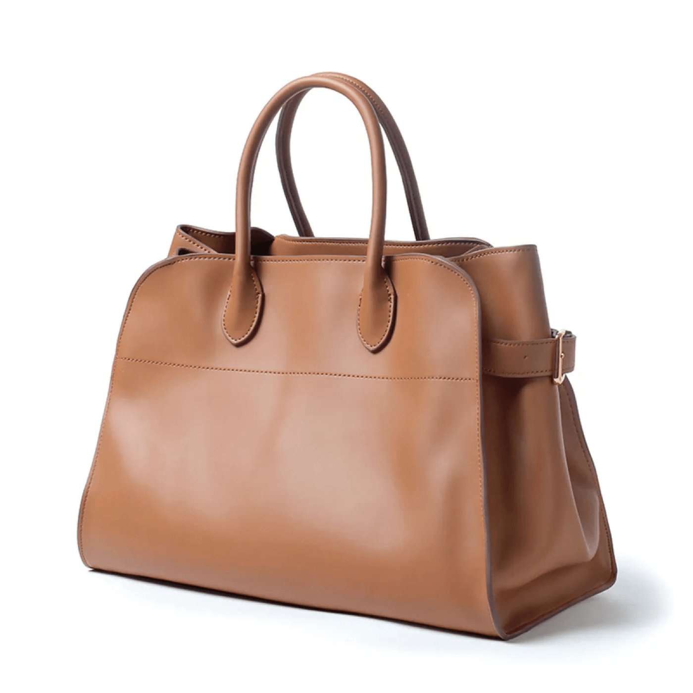 Luxurious Top-Layer Leather Tote Bag